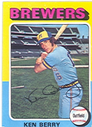 1975 Topps Baseball Cards      432     Ken Berry